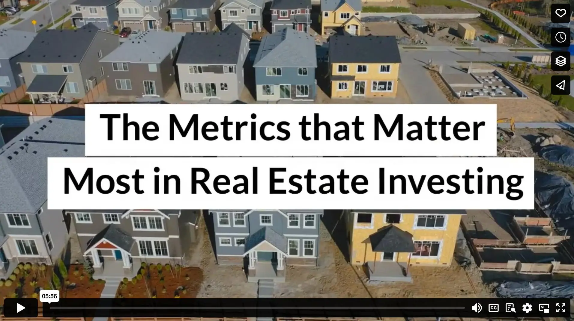 The Metrics that Matter Most in Real Estate Investing