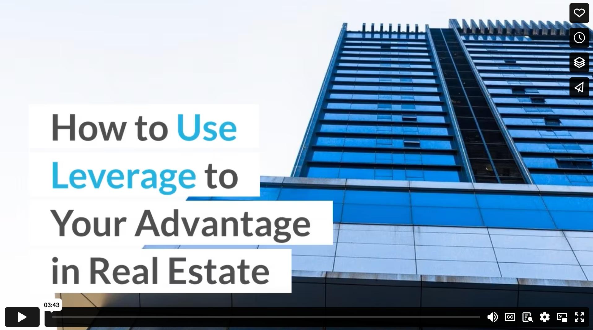 How to Use Leverage to Your Advantage in Real Estate