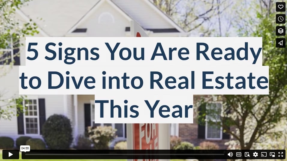 5 Signs You Are Ready to Dive into Real Estate This Year